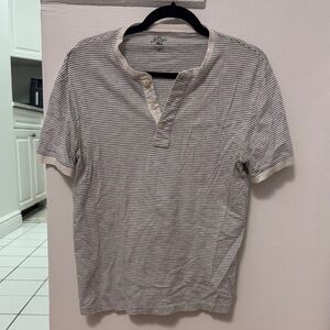 JCrew Men's Striped Henley Shirt